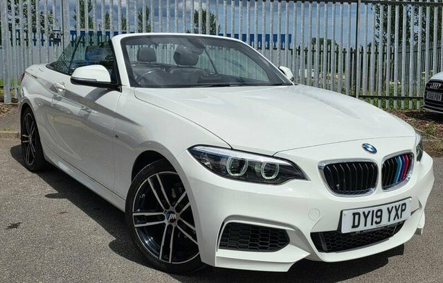 BMW 2 Series 1.5 218I Gpf M Sport Convertible DY19YXP White #2