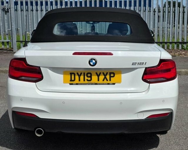 BMW 2 Series 1.5 218I Gpf M Sport Convertible DY19YXP White #6