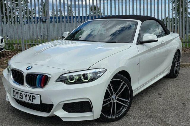 BMW 2 Series 1.5 218I Gpf M Sport Convertible DY19YXP White #3