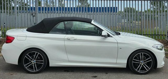 BMW 2 Series 1.5 218I Gpf M Sport Convertible DY19YXP White #4