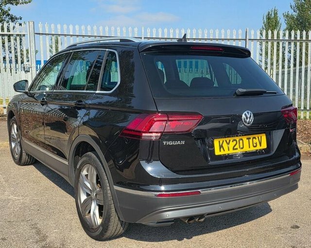 Volkswagen Tiguan 2.0 Tdi Sel Suv Dsg 4Motion Euro 6 Ss KY20TGV Black #5