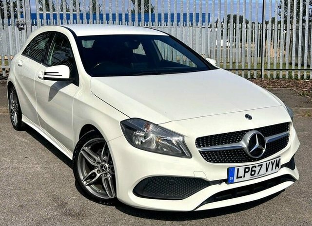 Mercedes-Benz A Class 1.6 A160 Amg Line Hatchback Euro LP67VYM White