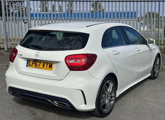 Mercedes-Benz A Class 1.6 A160 Amg Line Hatchback Euro LP67VYM White #5