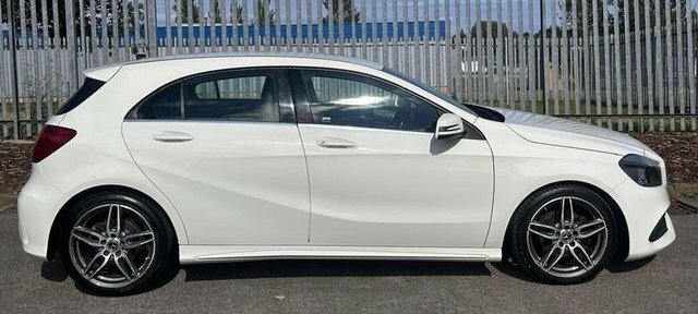 Mercedes-Benz A Class 1.6 A160 Amg Line Hatchback Euro LP67VYM White #4