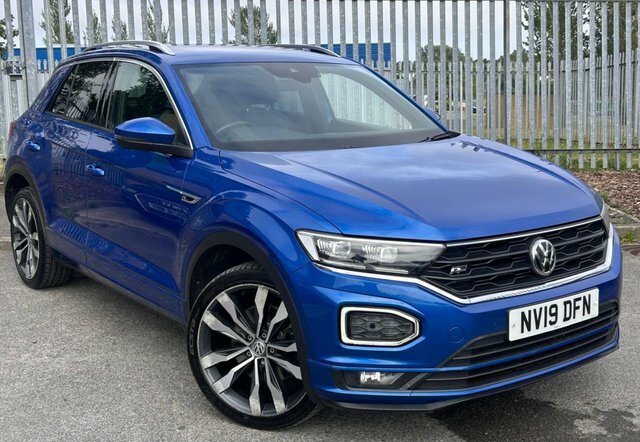 Volkswagen T-Roc 1.6 Tdi R-line Suv Euro 6 Ss Blue