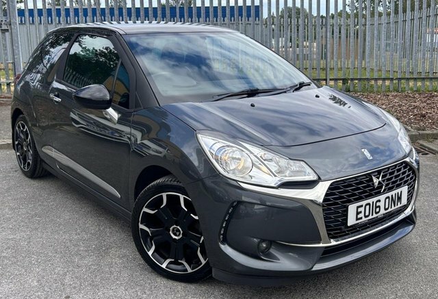 DS DS 3 1.6 Bluehdi Elegance Hatchback E Grey