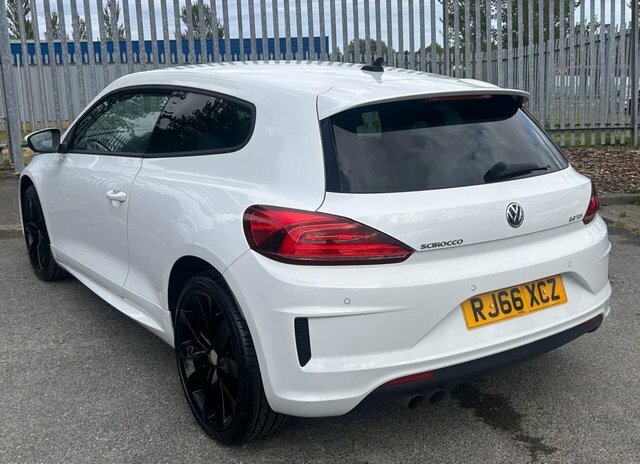 Volkswagen Scirocco 2.0 Tdi Bluemotion Tech R-line Hatchback Diese White #6
