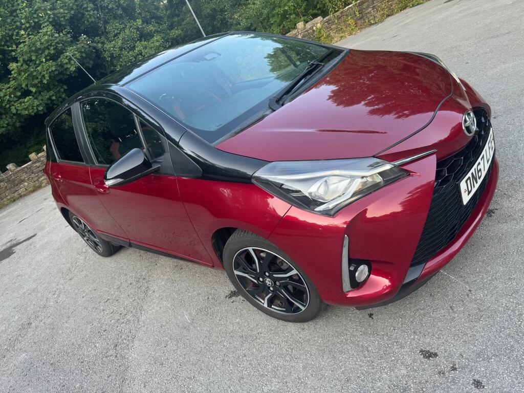 Toyota Yaris 1.5 Vvt-i Blue Bi-tone Euro 6 Red #5