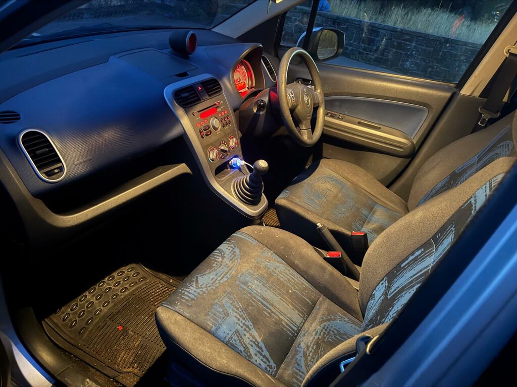 Vauxhall Agila 1.2 Vvt Ecoflex Se Mpv Euro 5 9 Blue #7