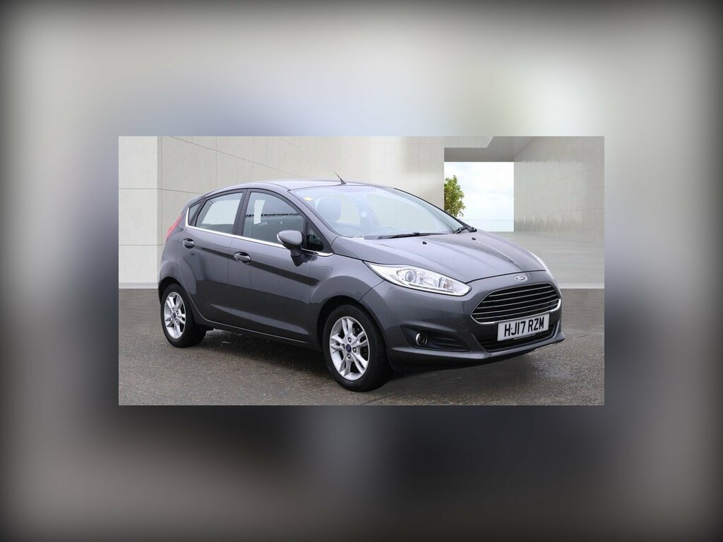 Ford Fiesta 1.0T Ecoboost Zetec Powershift Euro 6 Grey #2