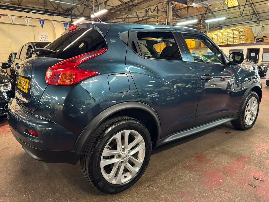 Nissan Juke 1.6 Acenta Premium Euro 5 Ss Blue #4