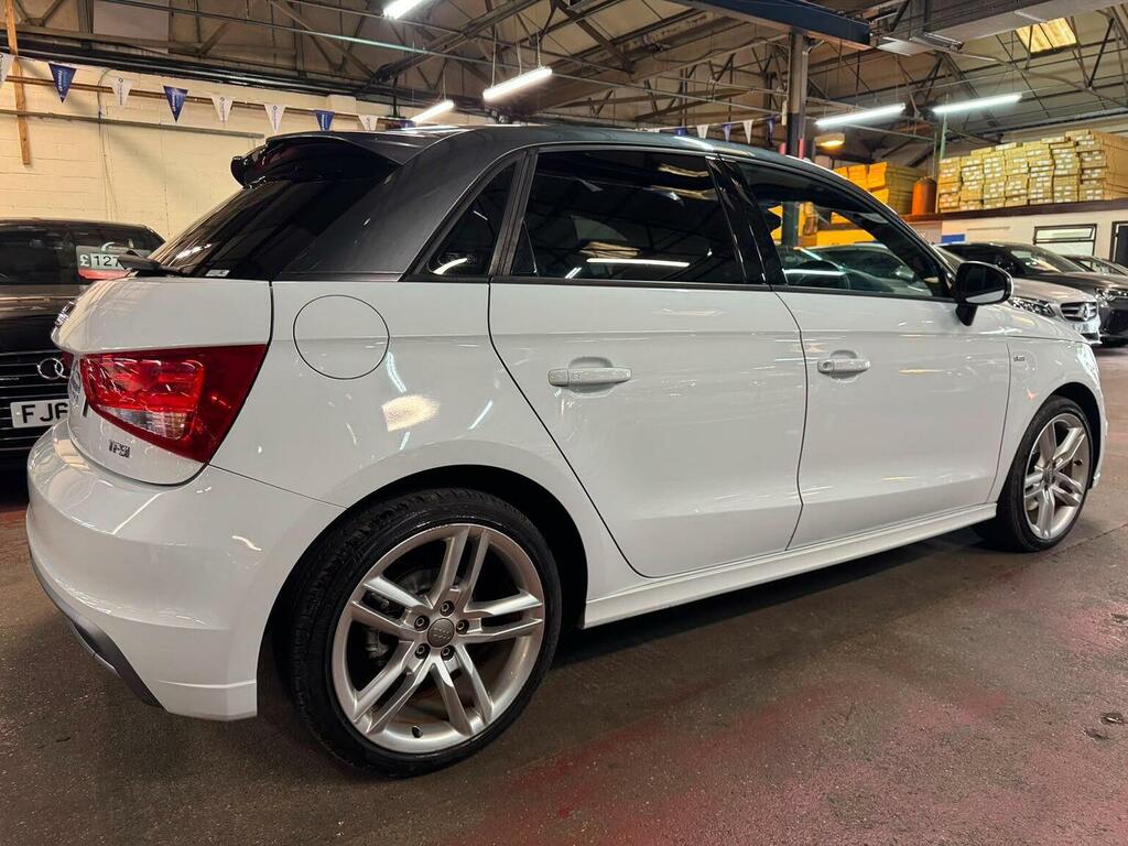 Audi A1 1.4 Tfsi Cod S Line Sportback S Tronic Euro 6 Ss White #6