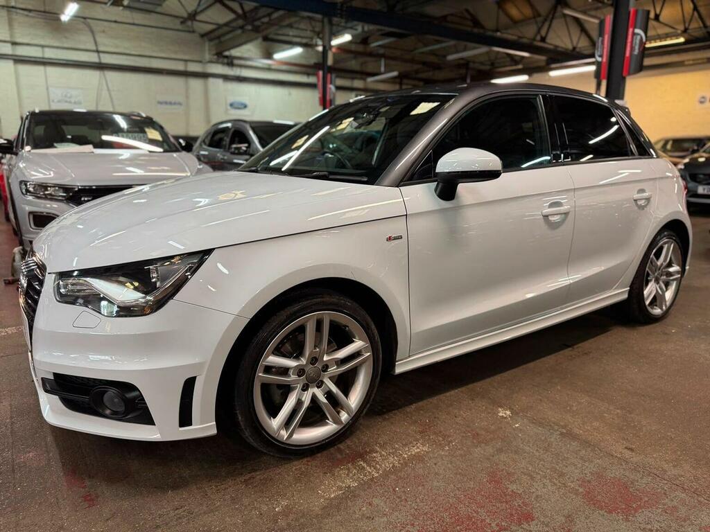 Audi A1 1.4 Tfsi Cod S Line Sportback S Tronic Euro 6 Ss White #3