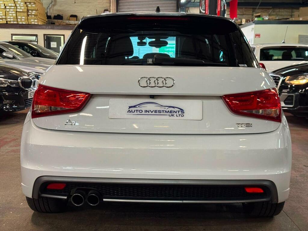 Audi A1 1.4 Tfsi Cod S Line Sportback S Tronic Euro 6 Ss White #5