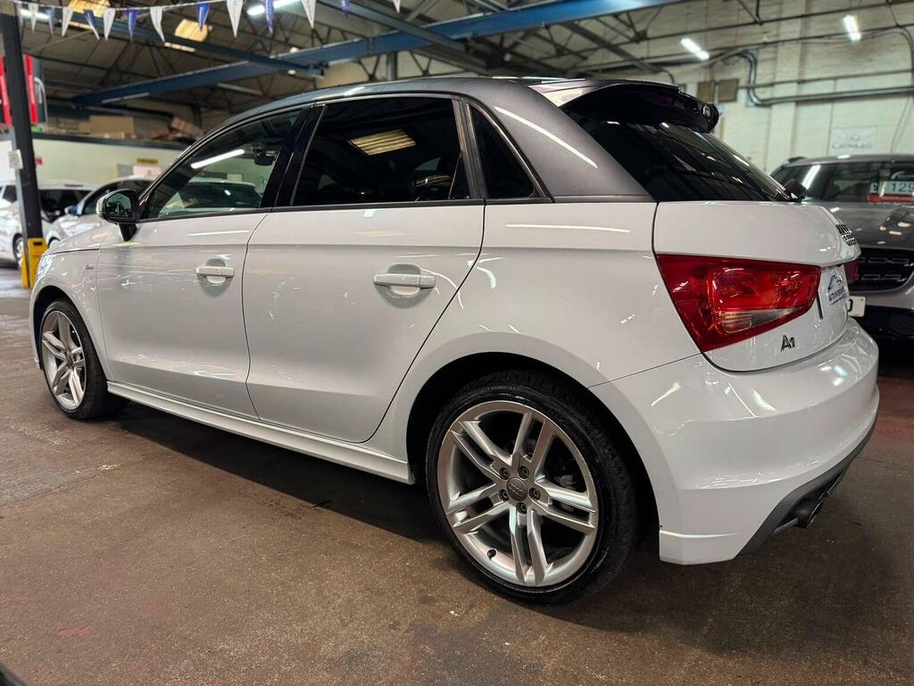 Audi A1 1.4 Tfsi Cod S Line Sportback S Tronic Euro 6 Ss White #4