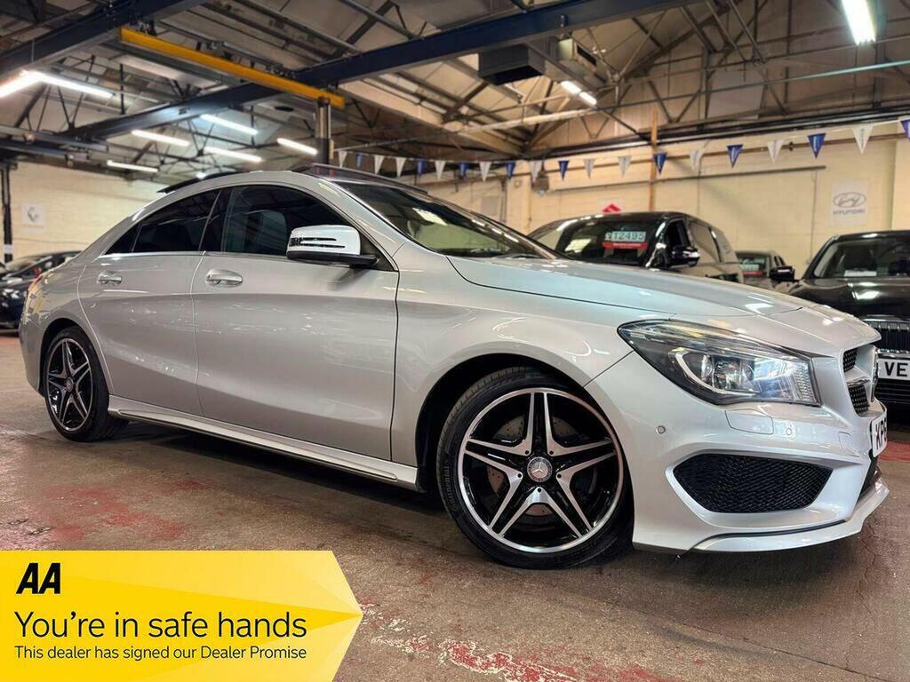 Mercedes-Benz CLA Class 2.0 Cla250 Amg Sport Coupe 7G-dct 4Matic Euro 6 S Silver