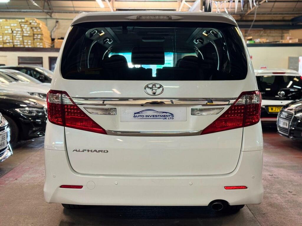 Toyota Alphard 240S 7 Seater Mpv White #5