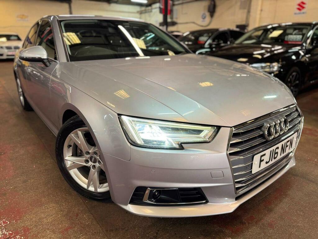 Audi A4 2.0 Tdi Ultra Sport Saloon S Tronic Euro 6 White #7