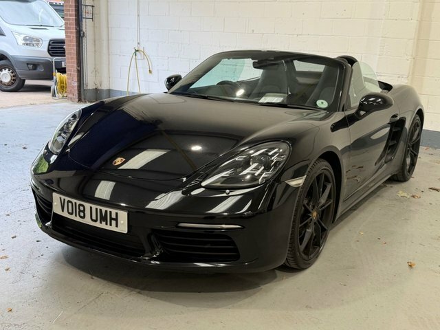 Porsche 718 Boxster 2018 2.0T Convertible Pdk Euro 6 Ss Black #5
