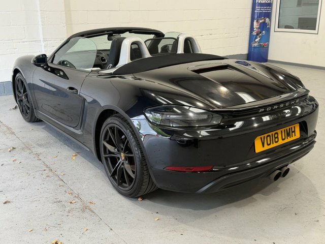 Porsche 718 Boxster 2018 2.0T Convertible Pdk Euro 6 Ss Black #3
