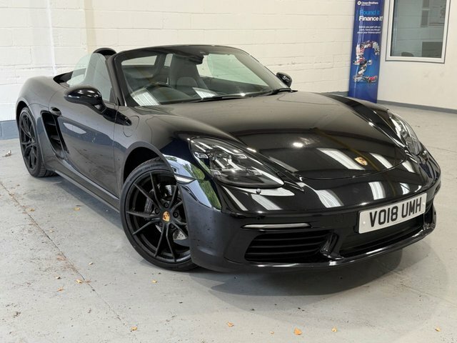 Porsche 718 Boxster 2018 2.0T Convertible Pdk Euro 6 Ss Black
