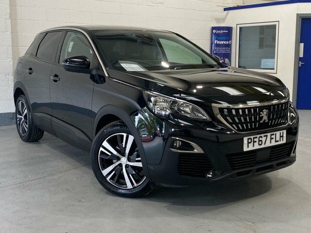 Peugeot 3008 2018 1.2 Puretech Active Suv Eur Black