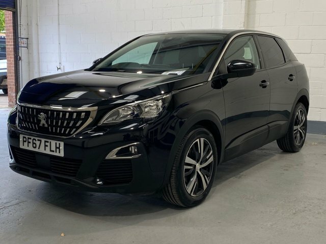 Peugeot 3008 2018 1.2 Puretech Active Suv Eur Black #4