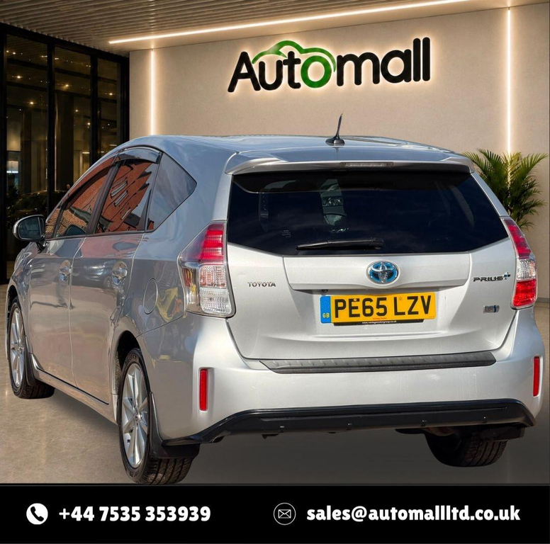 Toyota Prius+ 1.8 Vvt-h Excel Cvt Euro 6 Ss Silver #4