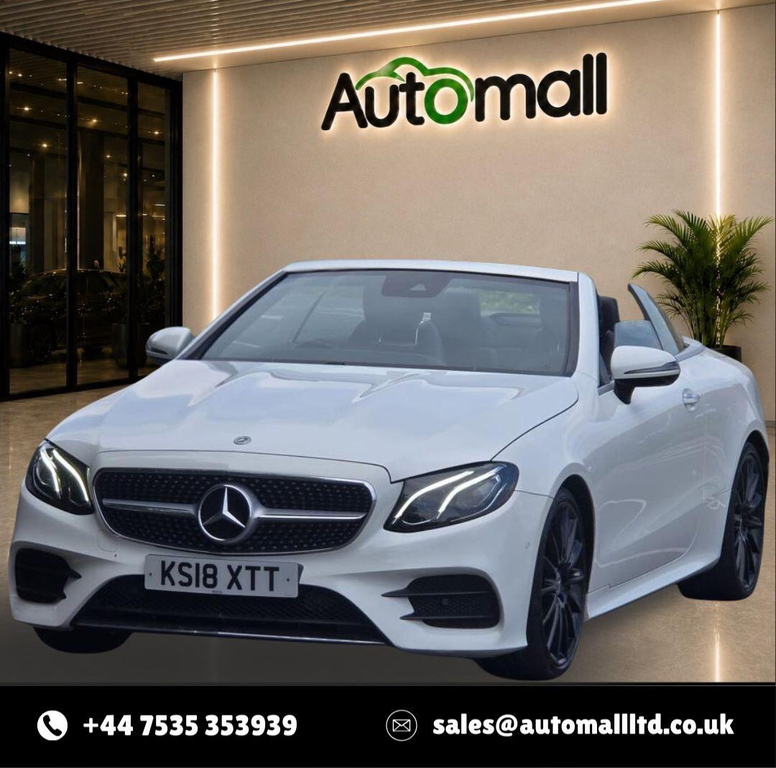 Mercedes-Benz E Class 2.0 D Amg Line Premium Cabriolet G-tronic Euro KS18XTT  #3