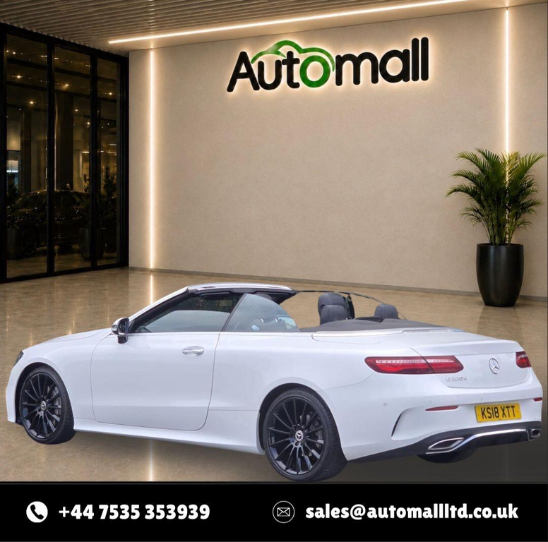 Mercedes-Benz E Class 2.0 D Amg Line Premium Cabriolet G-tronic Euro KS18XTT  #5