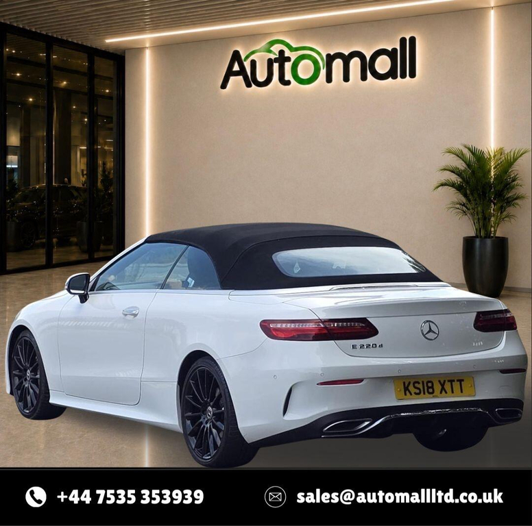 Mercedes-Benz E Class 2.0 D Amg Line Premium Cabriolet G-tronic Euro KS18XTT  #4