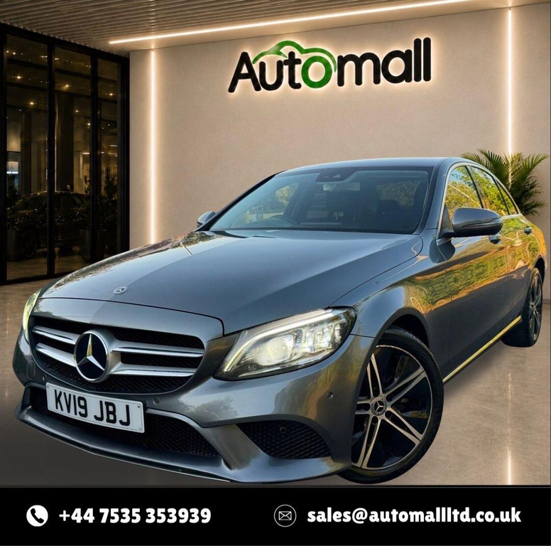 Mercedes-Benz C Class 1.5 Mhev Eq Boost Sport G-tronic Euro 6 Ss Grey #2