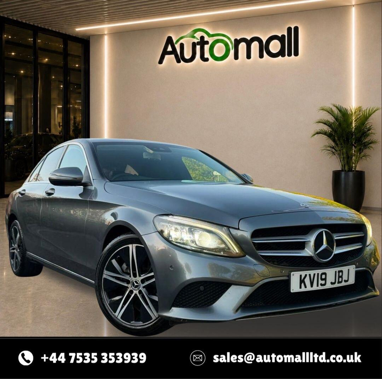 Mercedes-Benz C Class 1.5 Mhev Eq Boost Sport G-tronic Euro 6 Ss Grey #3