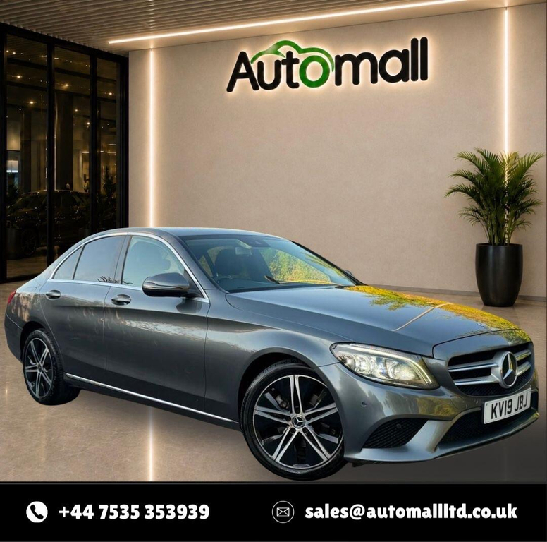 Mercedes-Benz C Class 1.5 Mhev Eq Boost Sport G-tronic Euro 6 Ss Grey #4