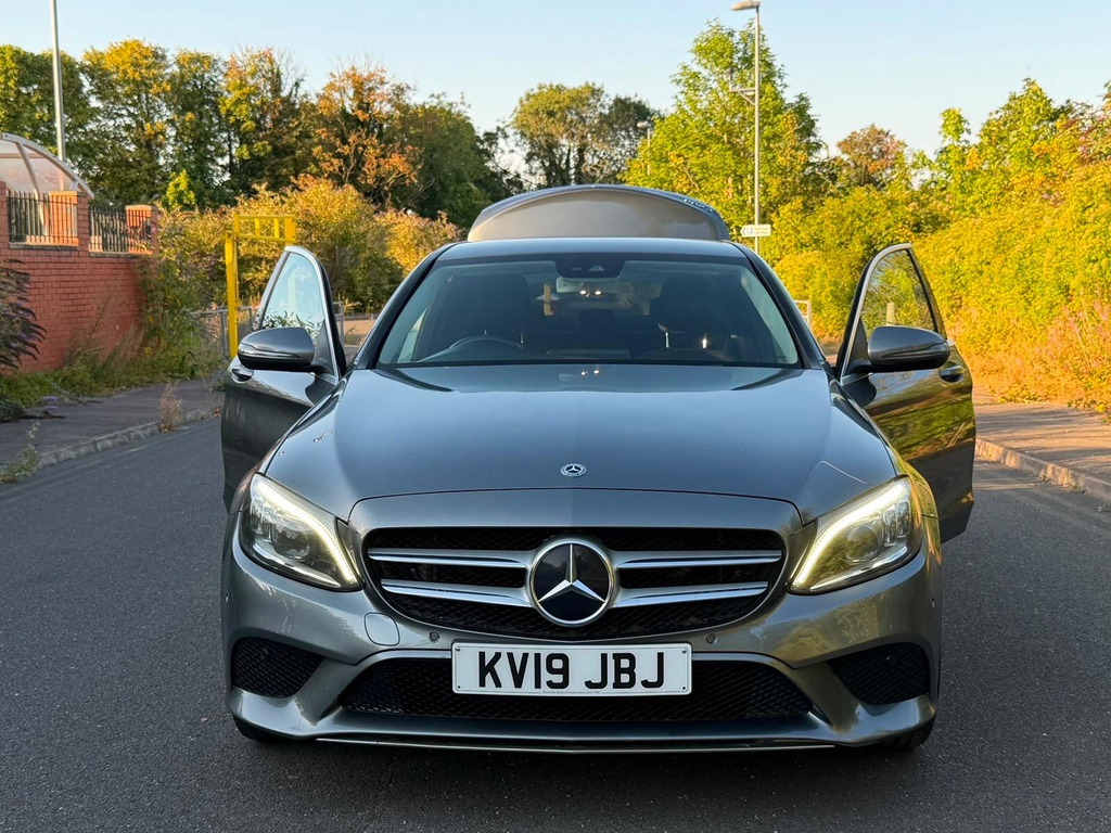 Mercedes-Benz C Class 1.5 Mhev Eq Boost Sport G-tronic Euro 6 Ss Grey #6