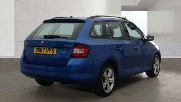 Skoda Fabia Tsi Se L Estate Blue #4