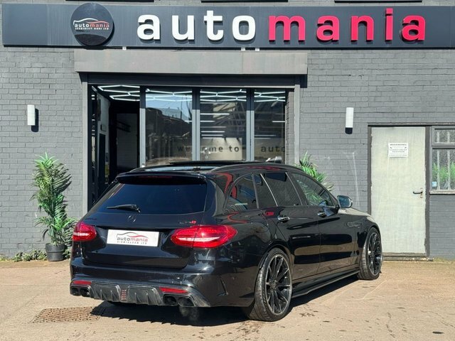 Mercedes-Benz C Class C63 V8 Biturbo Amg Black #4