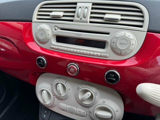 Fiat 500 Colour Therapy Hatchback Red #5