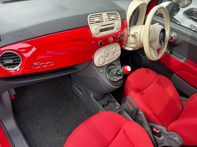 Fiat 500 Colour Therapy Hatchback Red #6