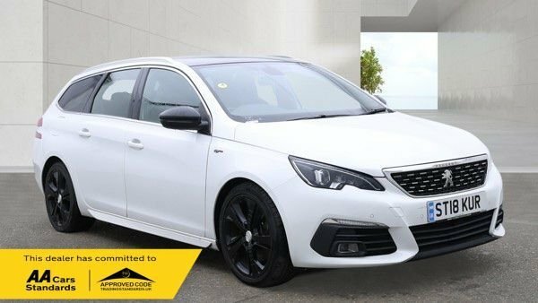 Peugeot 308 SW Bluehdi Gt Estate White