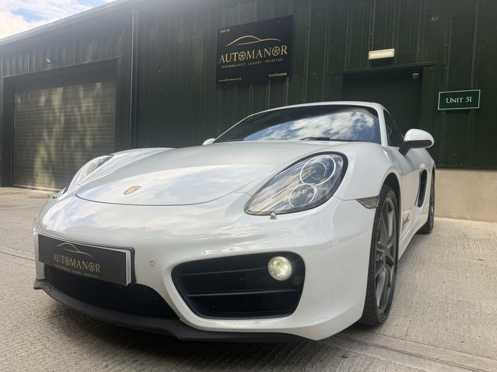 Porsche Cayman Coupe 2.7 981 201414 White #6