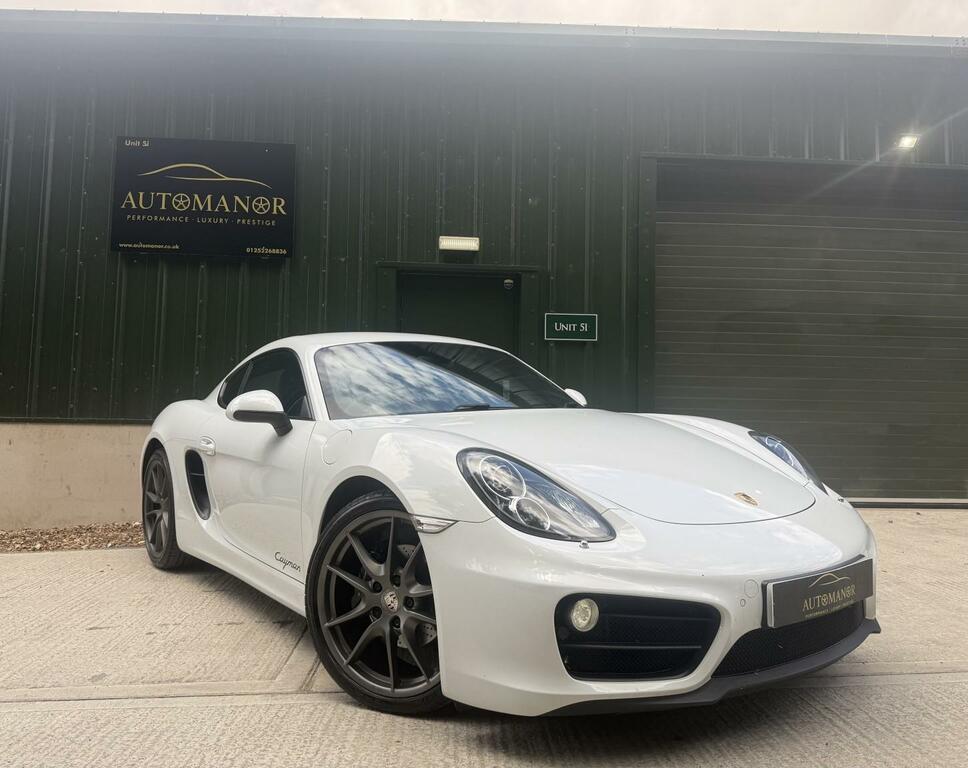 Porsche Cayman Coupe 2.7 981 201414 White