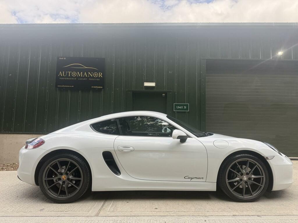 Porsche Cayman Coupe 2.7 981 201414 White #2