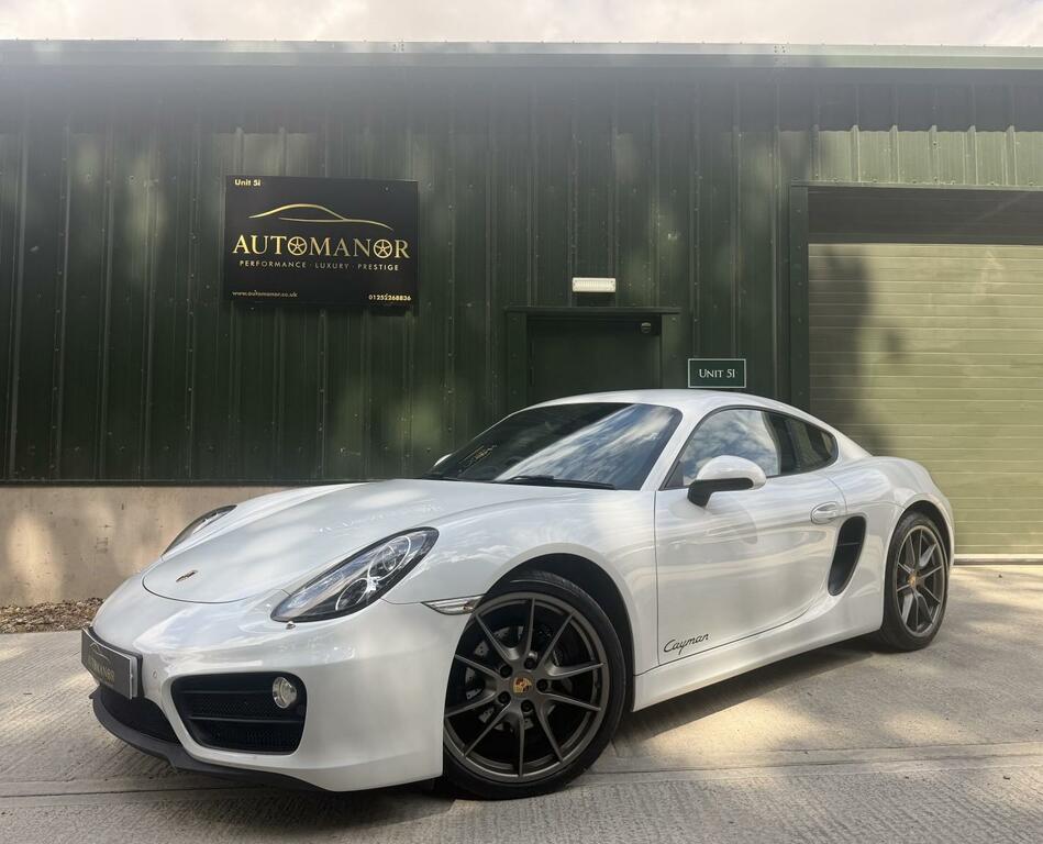 Porsche Cayman Coupe 2.7 981 201414 White #5