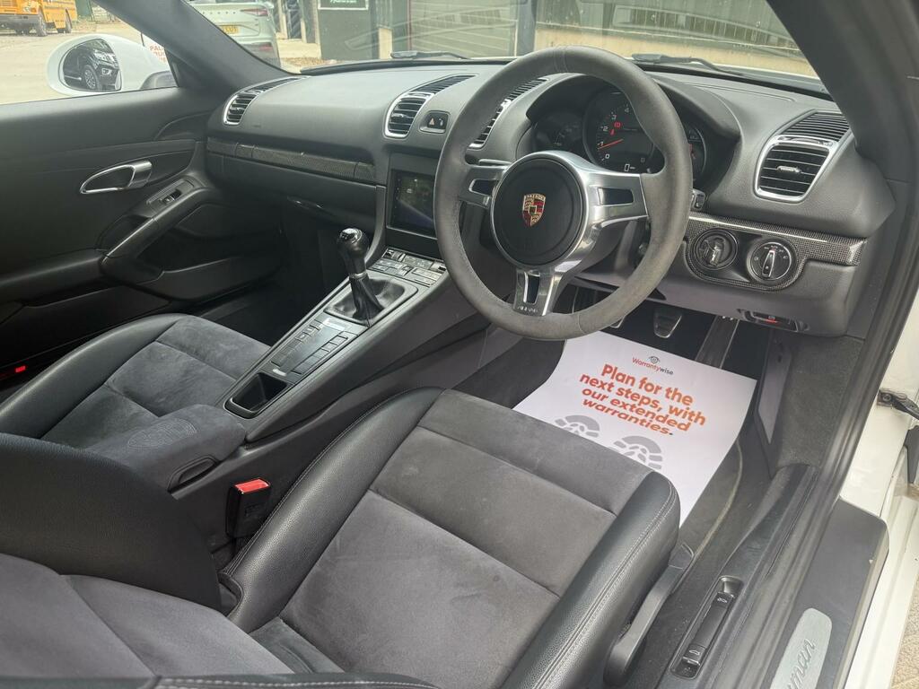 Porsche Cayman Coupe 2.7 981 201414 White #3