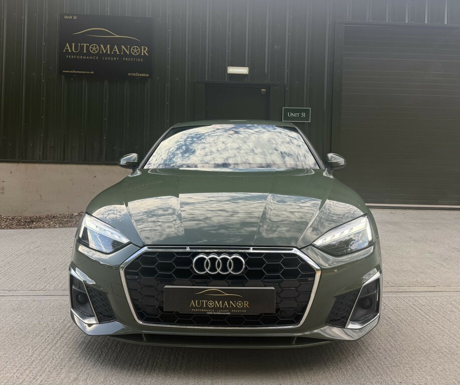 Audi A5 2.0 Tfsi 35 S Line Green #4