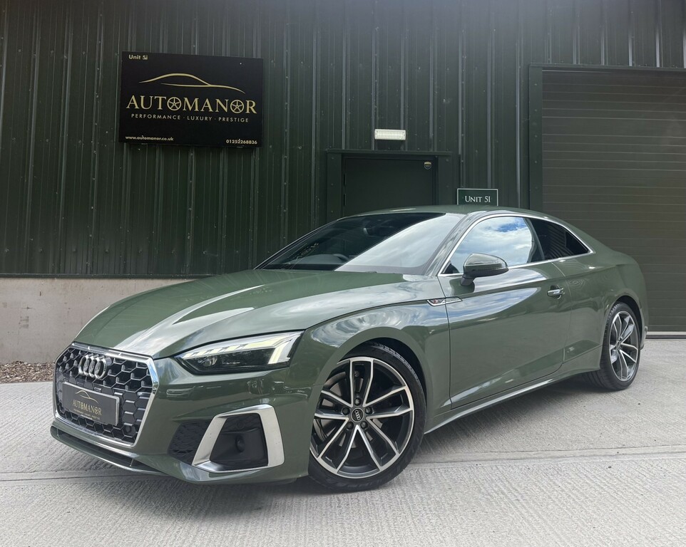 Audi A5 2.0 Tfsi 35 S Line Green