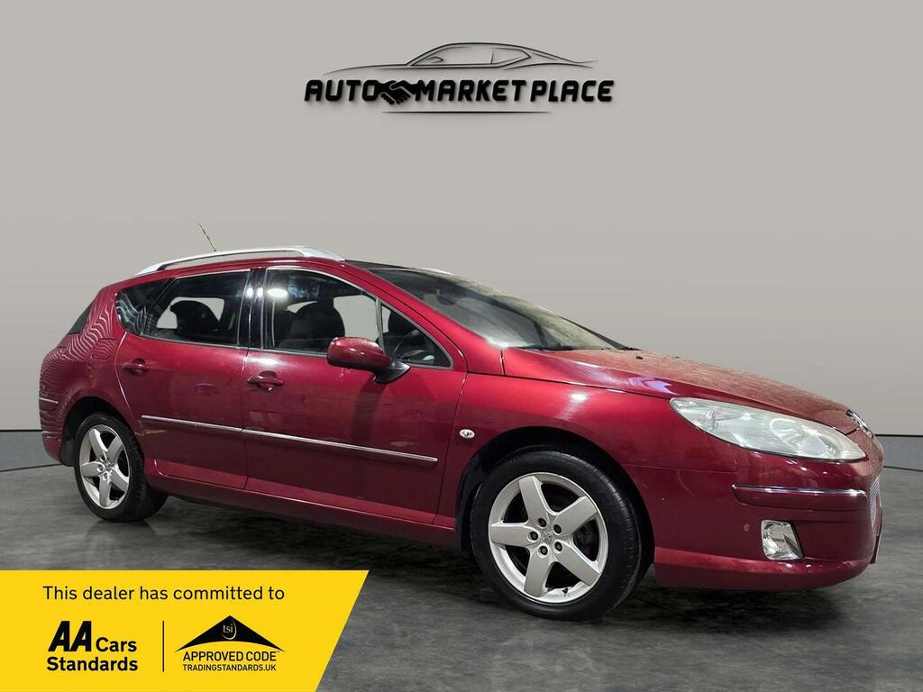 Peugeot 407 SW Sport Red