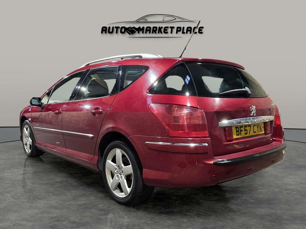 Peugeot 407 SW Sport Red #5
