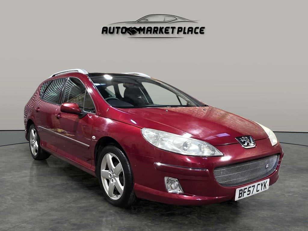 Peugeot 407 SW Sport Red #2